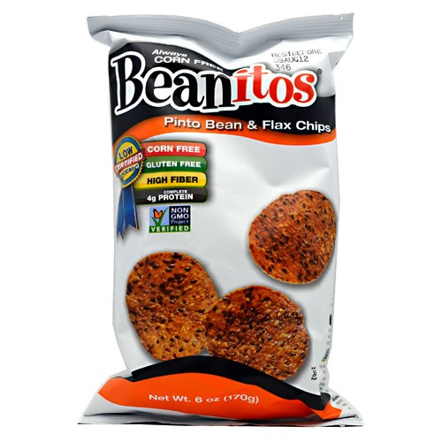 Picture of Beanitos BG10706 Beanitos Pnt Bn-SeaSalt chip - 6x6OZ