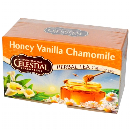 Picture of Celestial Seasonings BG11424 Celestial Seasonings Honey Van Chamomile Tea - 6x20BAG