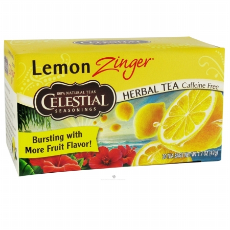 Picture of Celestial Seasonings BG11417 Celestial Seasonings Lemon Zinger Tea - 6x20BAG