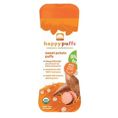 Picture of Happy Puffs BG14120 Happy Puffs Sweet Potato GF - 6x2.1OZ