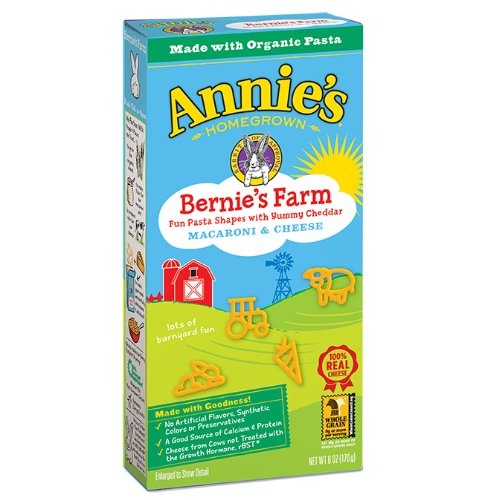 Picture of Annies Homegrown BG10267 Annies Homegrown Brnie Frm Mac & Cheese - 12x6OZ
