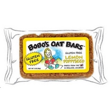 Picture of Bobos Oat Bars B01443 Bobos Oat Bars Gluten Free All Natural Bar Lemon Poppyseed - 12x3Oz