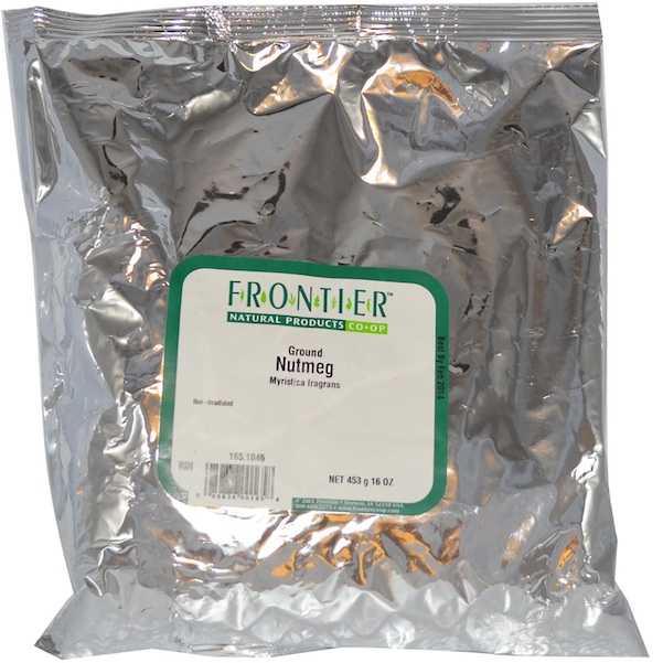 Picture of Frontier Natural Products BG13110 Frontier Ground Nutmeg F-T - 1x1LB