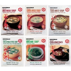 Picture of Kikkoman International Inc B73352 Kikkoman Instant Soup Value PackMiso-Tofu Soup - 12x1.05Oz
