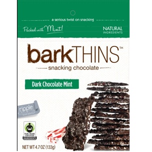 Picture of Bark Thins BG10684 Bark Thins Dark Chocolate Mint - 12x4.7OZ