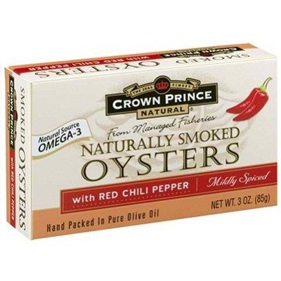 Picture of Crown Prince BG11733 Crown Prince Oysters with Chli Pepper - 18x3OZ