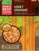 Picture of Moms Best Naturals B20831 Moms Best Honey Grahams Cereal - 14x17.5Oz