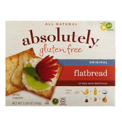 Picture of Absolutely Gluten Free BG10041 Absolutely Gluten Free Flatbread Original - 12x5.29OZ