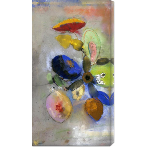 dba American Walls  Odilon Redon 'Flowers' Stretched Canvas - Bentley Global Arts GCS-265388-36-142