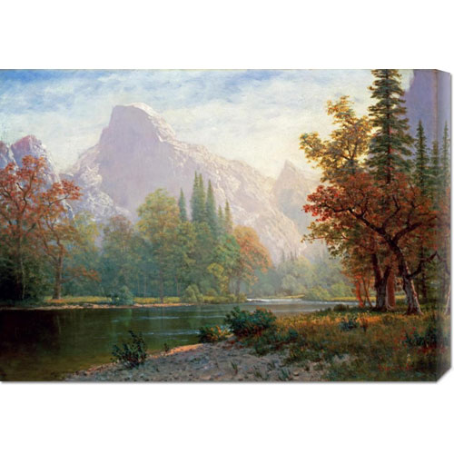 Picture of Bentley Global Arts dba American Walls GCS-267714-30-142 Albert Bierstadt &apos;Half Dome: Yosemite&apos; Stretched Canvas