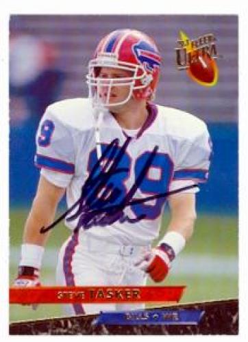 70628 Steve Tasker Autographed Football Card Buffalo Bills 1993 Fleer Ultra No. 35 -  Autograph Warehouse