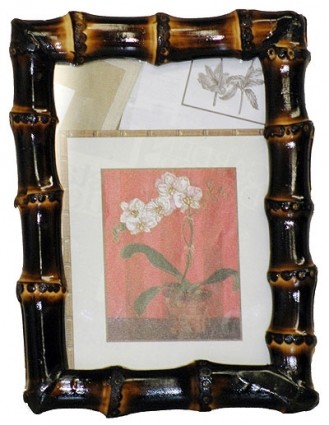Picture of Bamboo Fifty Four 1623 Frame Bamboo Root 4x6 Burnt