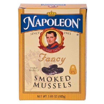Picture of Napoleon Co. BG16121 Napoleon Co. Mussels Smoke - 1x3.66OZ