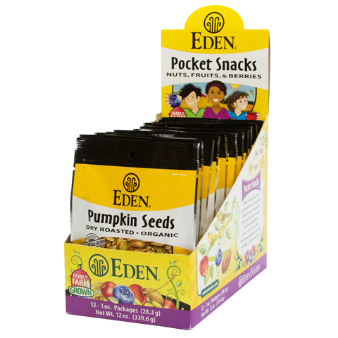 Picture of Eden Foods BPC1025053 Eden Foods Seeds- Pumpkin- Salted - 12x1 OZ