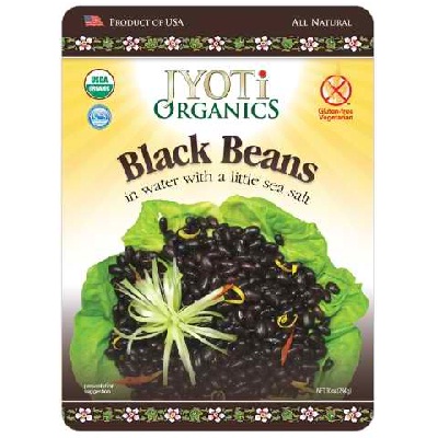 Picture of Jyoti Organics BG14699 Jyoti Organics Black Beans - 6x10OZ