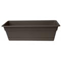 Bloem 24in Dura Cotta Window Box Peppercorn DCBT24-60 Bloem 24in Dura Cotta Window Box Peppercorn DCBT24-60