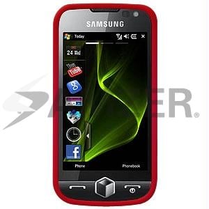Picture of Amzer Silicone Skin Jelly Case - Maroon Red