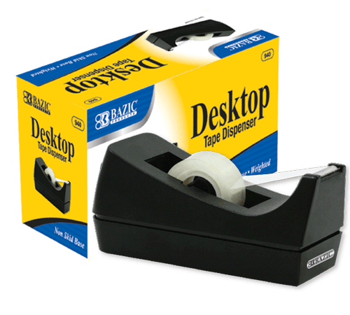 Picture of Bazic 940  1&quot; Core Desktop Tape Dispenser    Case of 12