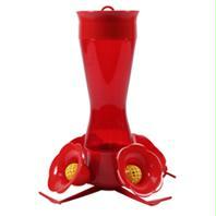 Picture of Woodstream Hummingbird W-Plastic Pinch Waist Hummingbird Feeder- Red 8 Ounce
