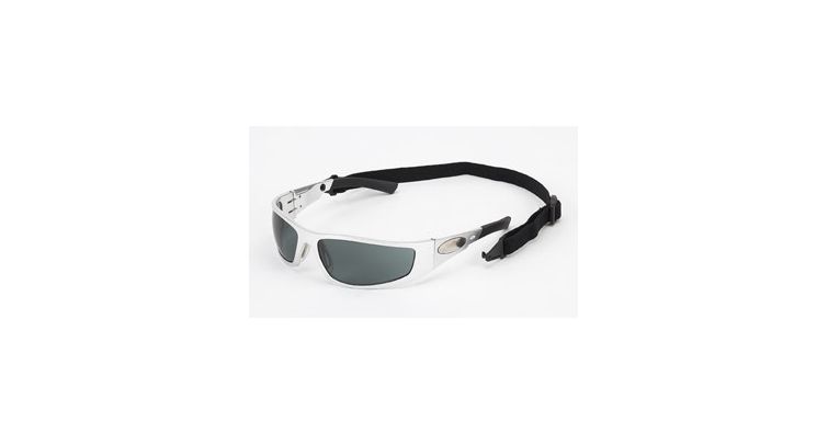 Picture of Body Specs LOOPER Sunglasses Aluminum Chrome Metal Frame with Smoke Lens
