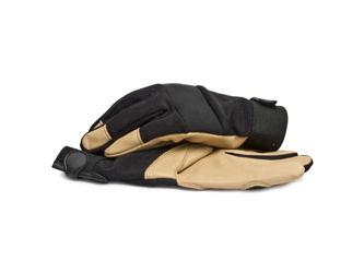86420-L Large Flex Back and Leather Grip Work Gloves