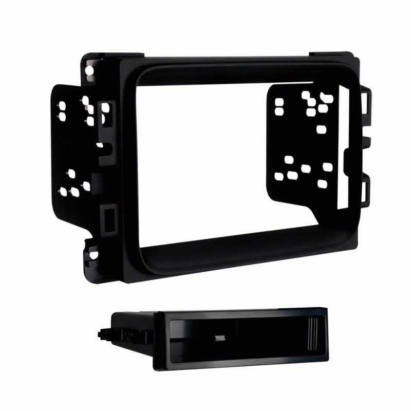 Metra 996518B 2013-Up RAM 1500-2500-3500 Single DIN Mounting Kit with 8 Opening