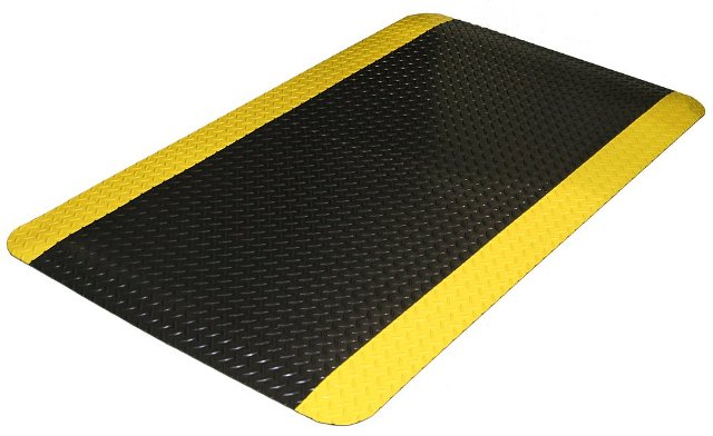 442S2436BK Diamond-Dek Sponge Anti-Fatigue Mats
