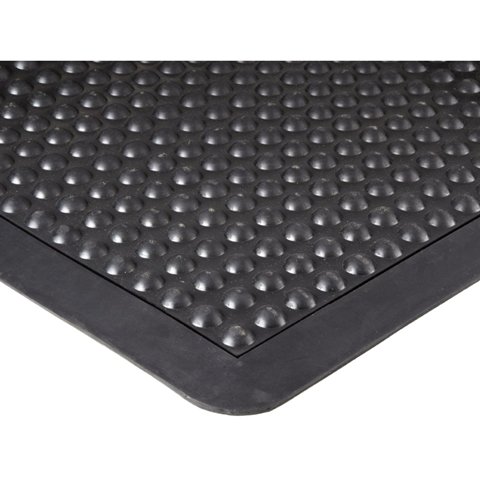 853S3648BK Bubble Mat Anti-Fatigue Mats