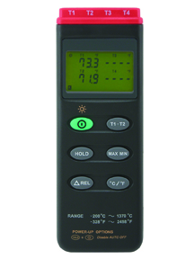 Picture of General Tools DT304 4-channel Thermocouple Thermometer