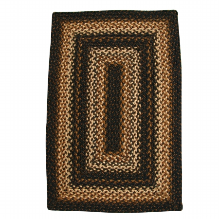 Jute Braided Rugs 4x6 Kilimanjaro Rect