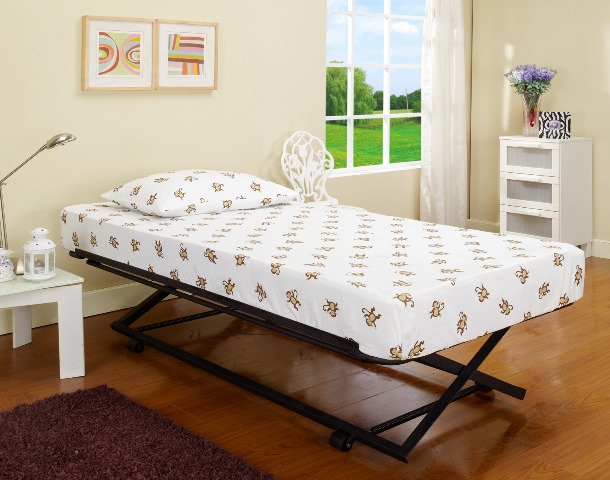 Picture of Inroom Furniture Designs B39-3 Rollout Pop Up Trundle Bed