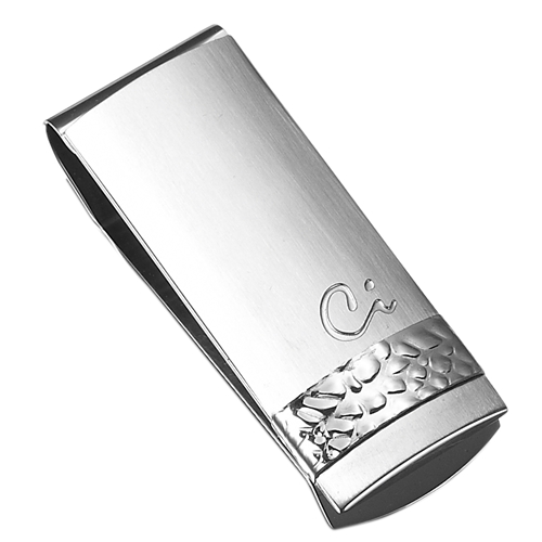 Picture of Caseti CAMC006 Caseti Pebble Stainless Steel Money Clip