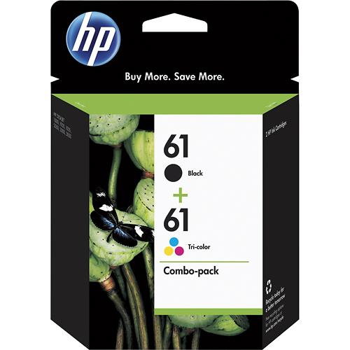 Hewcr259Fn Hp Br Deskjet 3000 - 1- Number 61- Number 61 Ink Combo Pack -  Hewlett-Packard