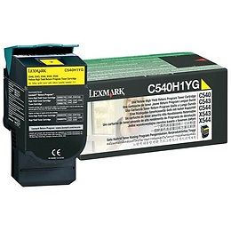 Picture of Lexmark Lexc540H2Yg Lexmark Br X544N - 1-Hi Yld Yellow Toner