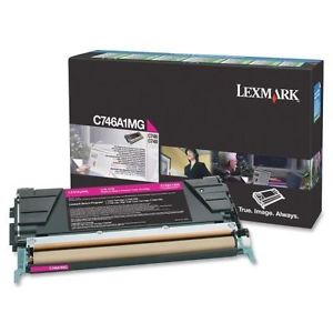 Picture of Lexmark Lexc746A1Mg Lexmark Br C746N - 1-Sd Rtn Prog Magenta