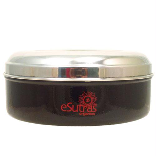 Picture of eSutras Organics 272704 Small Canister - cookie Tin - Orange