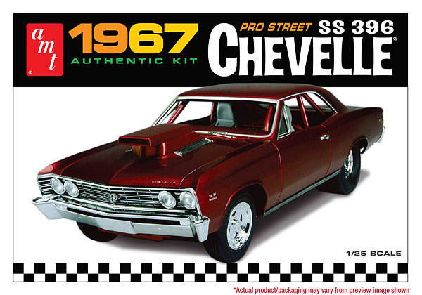 Picture of  AMT876 AMT - 1967 Chevy Chevelle Pro Street Skill