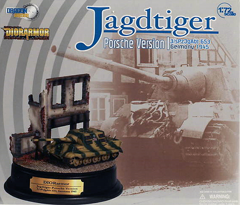 Picture of  DRA60201 DRAGON - Jagdtiger Porsche Version 3-sPzJgAbt 653 Tank