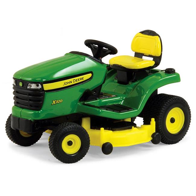 ERTL Quality John Deere With Lawn Mower Deck Very Cool Riding Tractor