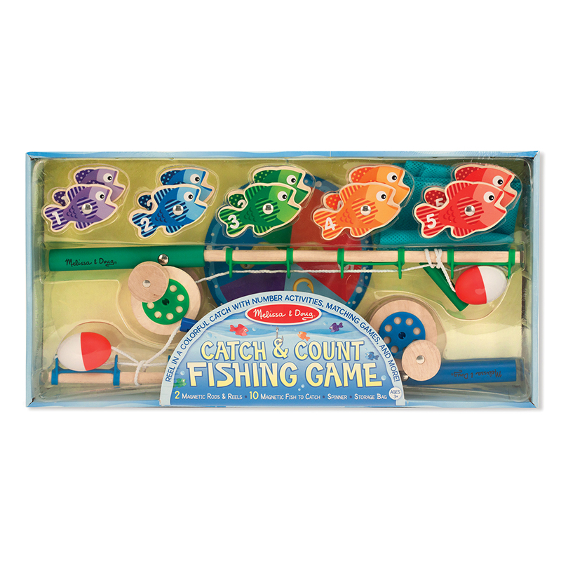 Picture of Melissa & Doug LCI5149 Catch & Count Fishing Game