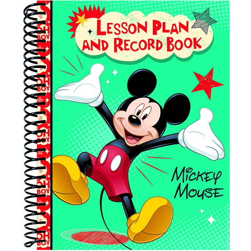 Picture of Eureka EU-866267 Mickey Lesson Plan & Record Book