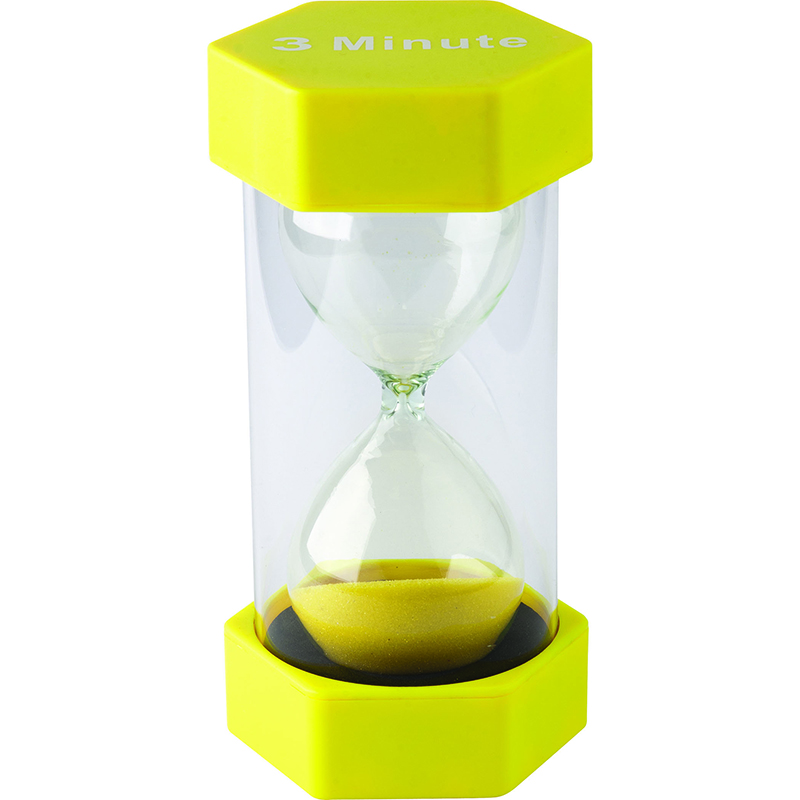 Picture of Teacher Created Resources TCR20659 Large Sand Timer 3 Minute