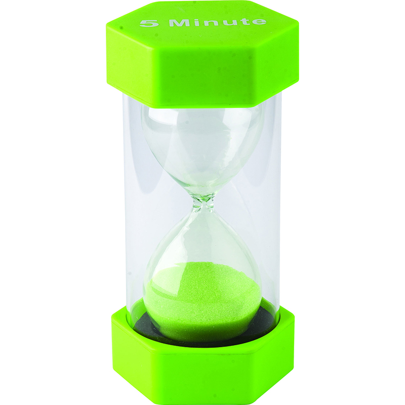 Picture of Teacher Created Resources TCR20660 Large Sand Timer 5 Minute