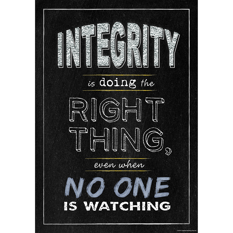 Picture of Creative Teaching Press CTP6680 Integrity Poster