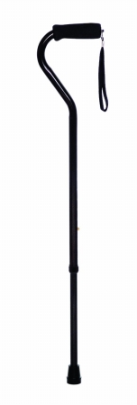 W1340BL Endurance Offset Handle Cane - Black