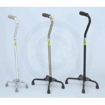 Picture of Essential Medical Supply, Inc W1301BL Small Base Quad Cane - Black