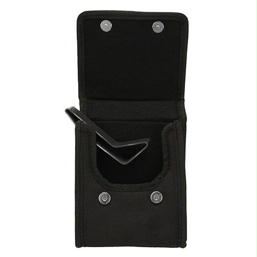 Picture of Black Nylon Vertical Phone Holster with Belt Loop-Clip - Compact 9mm