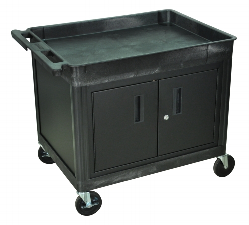 TC12C-B  Utility Cart with Cabinet -  Luxor