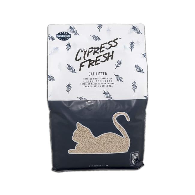CF10 Cypress Fresh Cat Litter 6 LB Bag