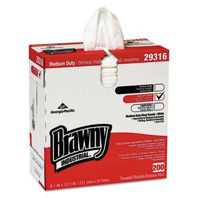 Picture of Georgia Pacific Professional Brawny Industrial Lightweight Disposable Shop Towel